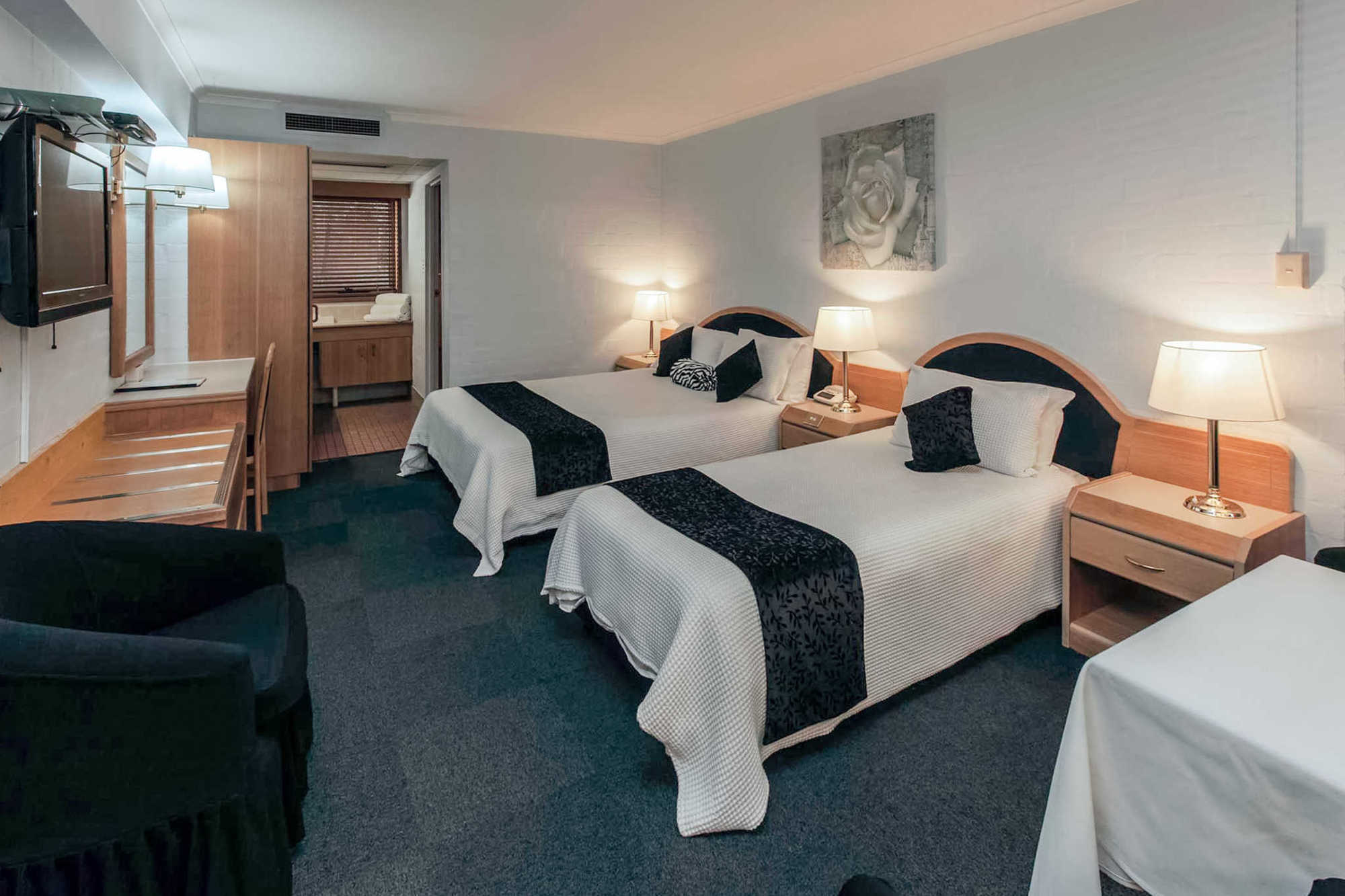 كوينبيان Capital Airport Motel الغرفة الصورة